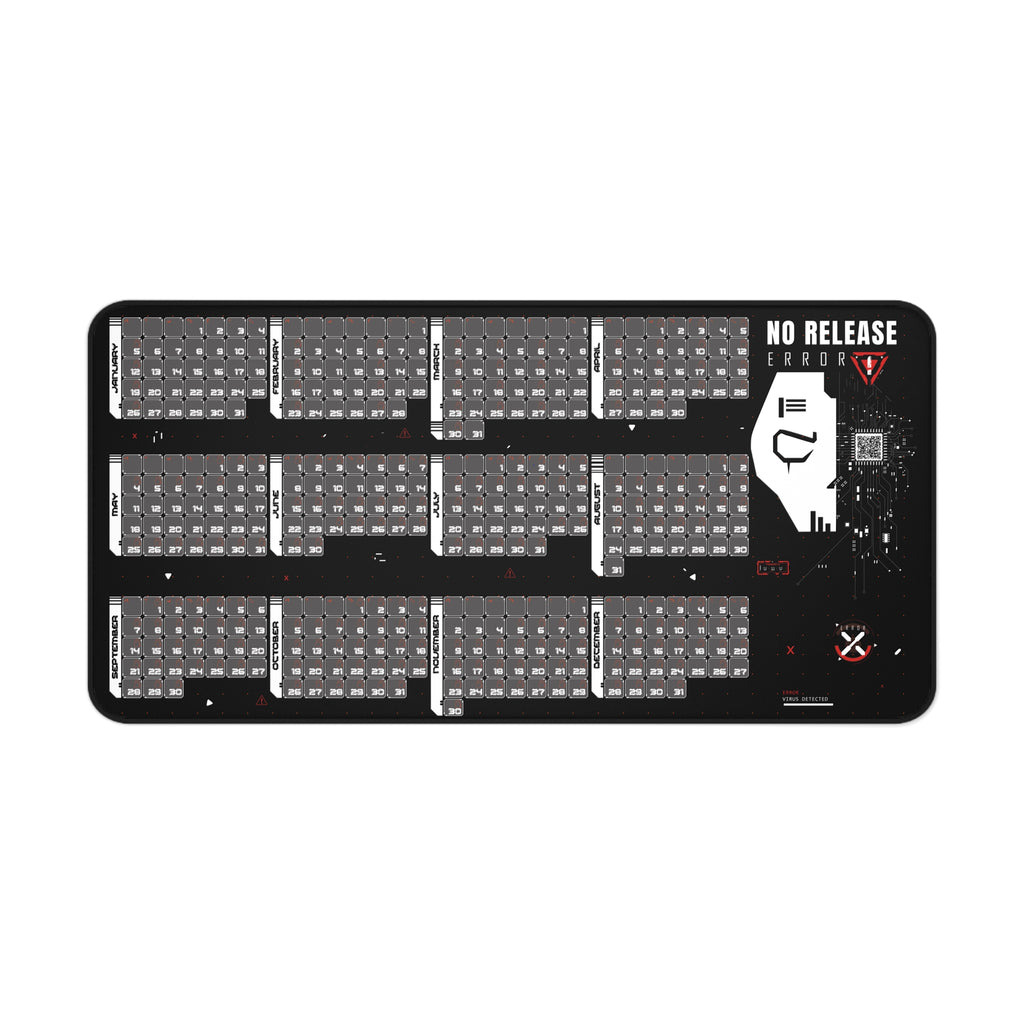 Gaming Desk Mat - No Release Report Design