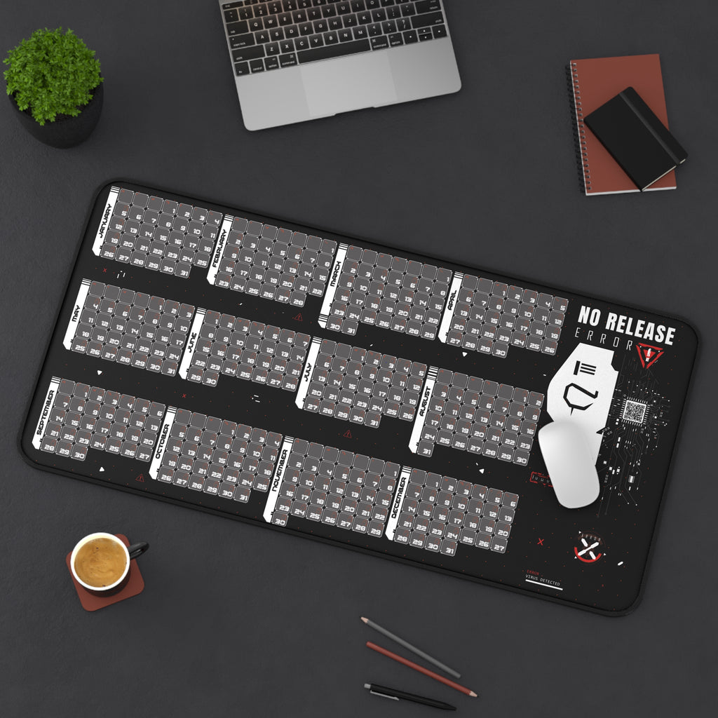 Gaming Desk Mat - No Release Report Design