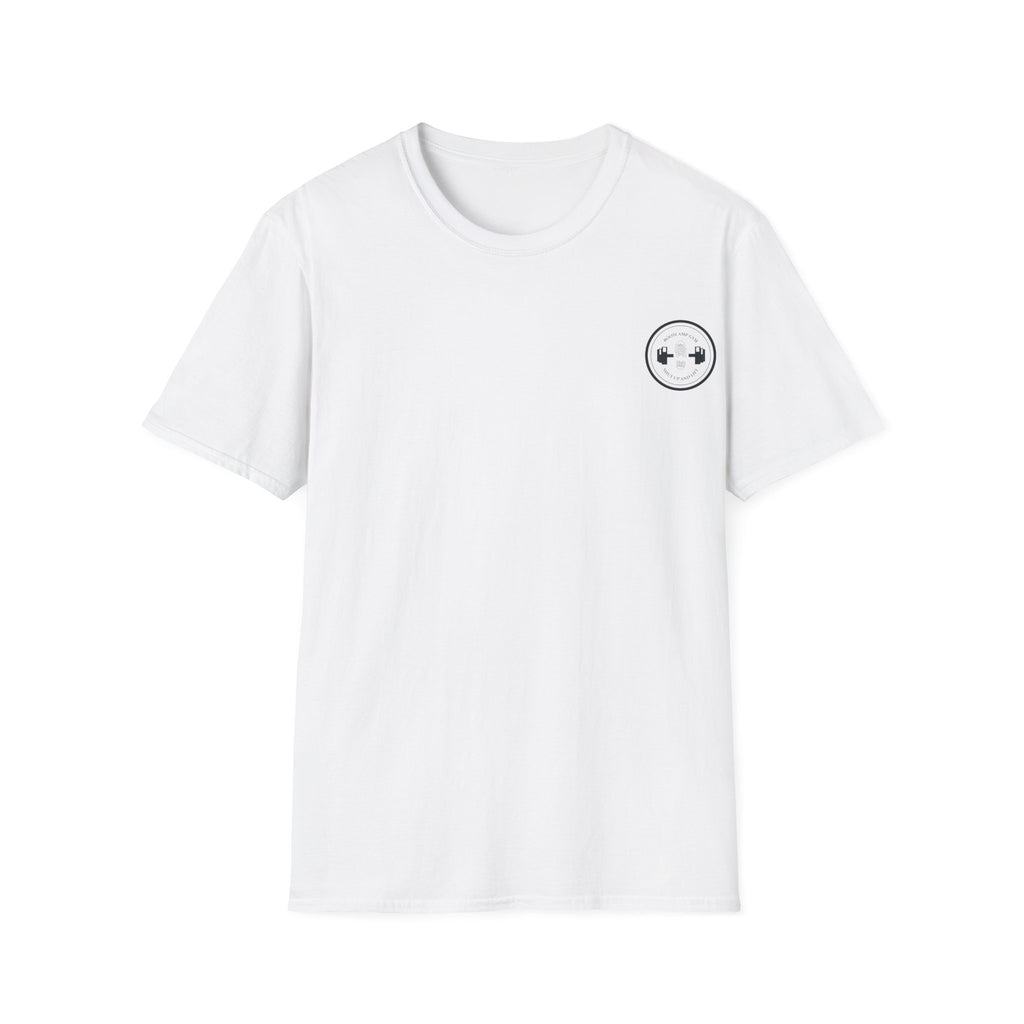 Minimalist Unisex Softstyle T-Shirt with Playful Design
