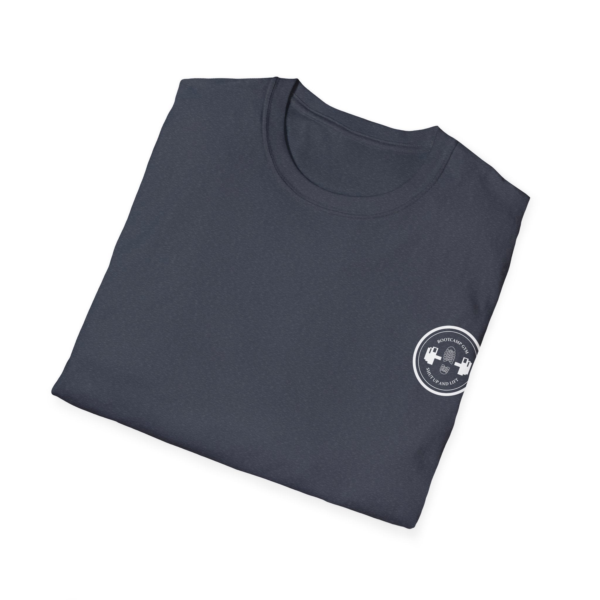 Minimalist Unisex Softstyle T-Shirt with Playful Design