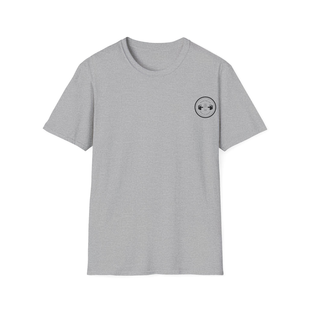Minimalist Unisex Softstyle T-Shirt with Playful Design