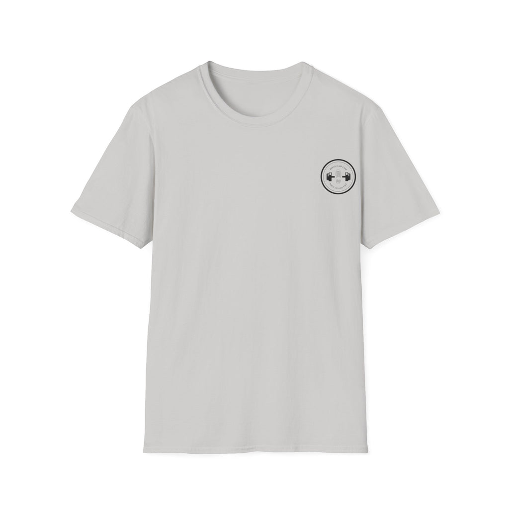 Minimalist Unisex Softstyle T-Shirt with Playful Design