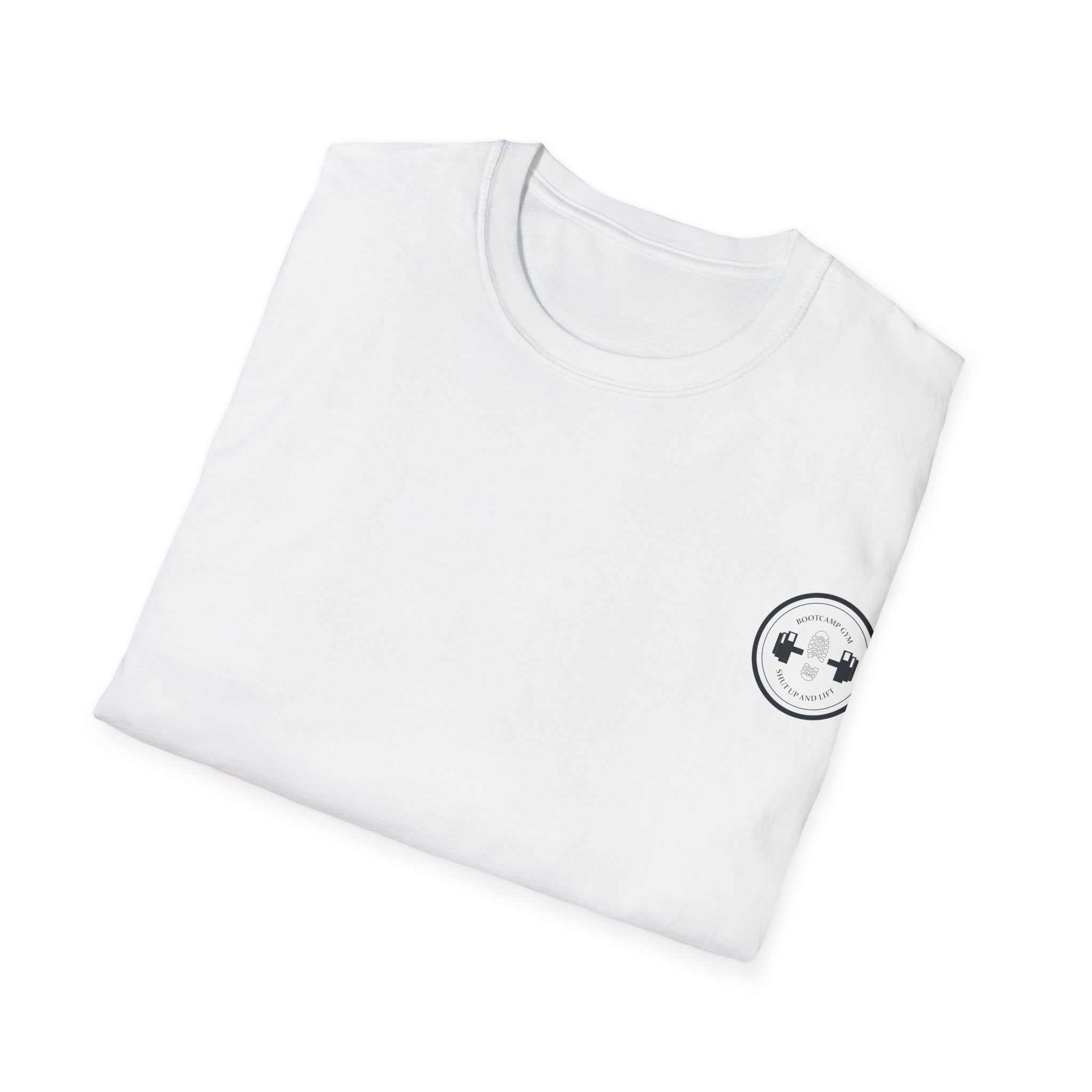 Minimalist Unisex Softstyle T-Shirt with Playful Design