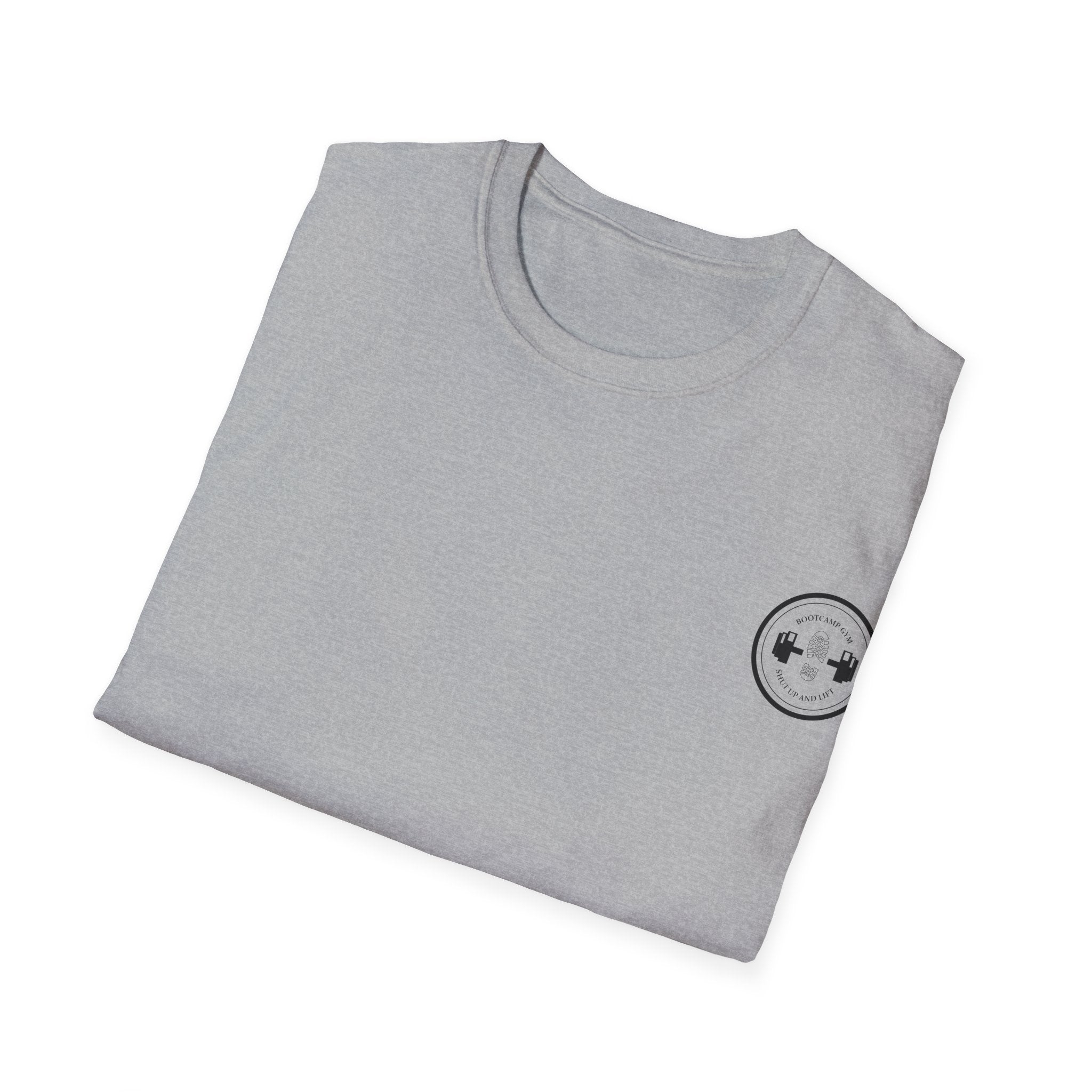 Minimalist Unisex Softstyle T-Shirt with Playful Design