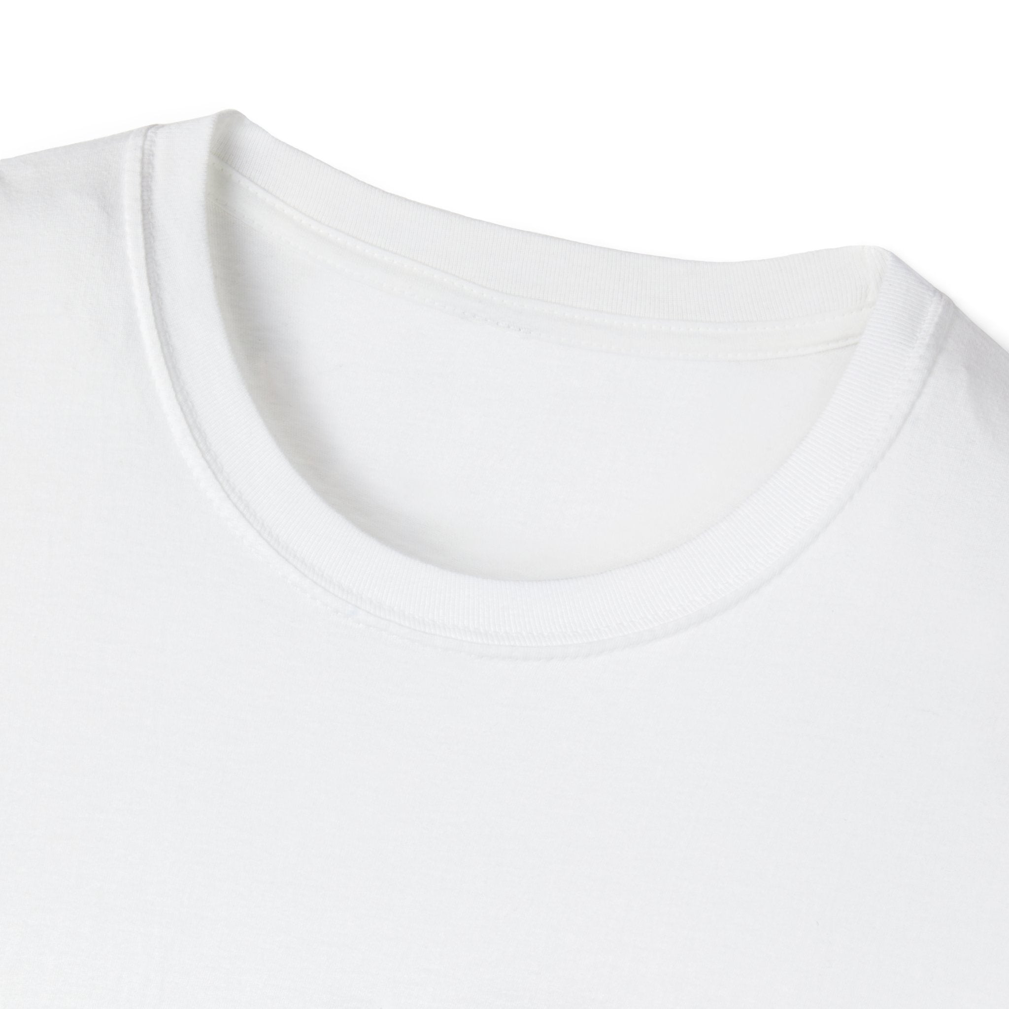 Minimalist Unisex Softstyle T-Shirt with Playful Design