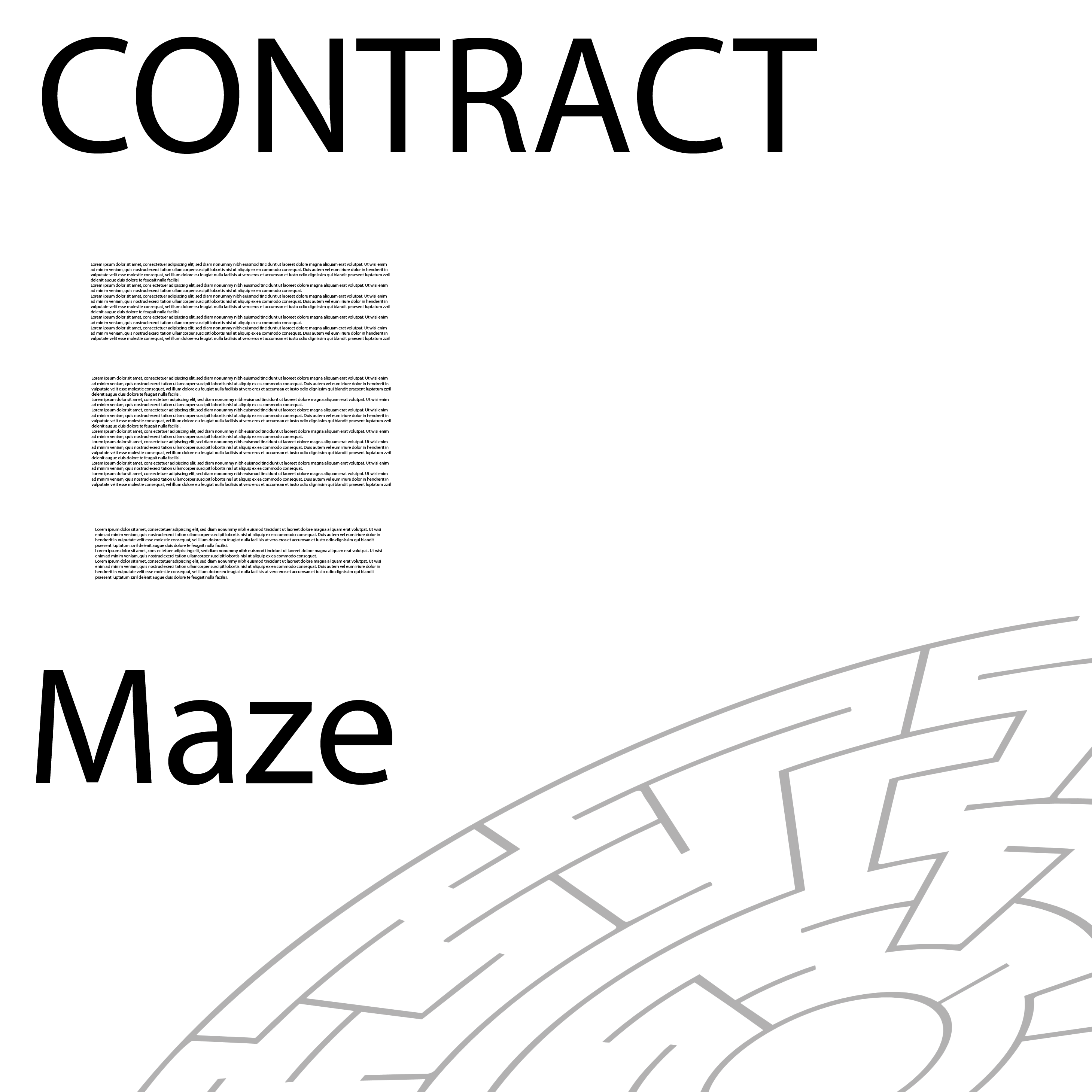contract maze
