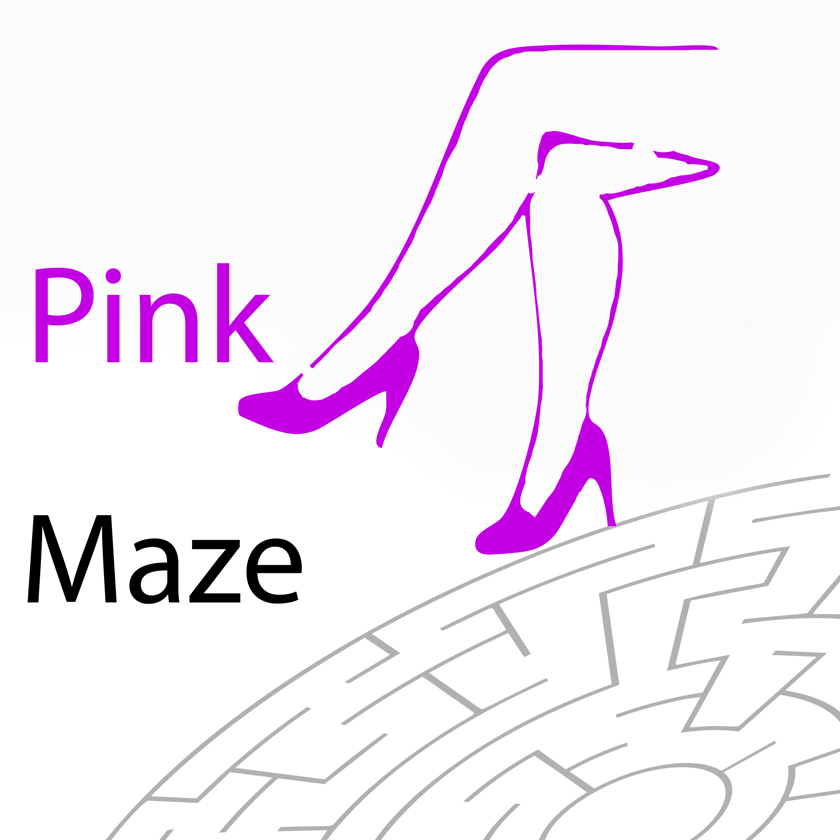 Pink maze
